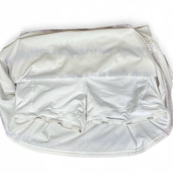 Lululemon Pace Rival Mid-Rise Skirt in the Transverse Lilac Multi color - Picture 3 of 8